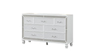 Crystal Dresser in White