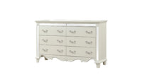 Milan Dresser in White