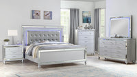 Sterling Bedroom in Silver